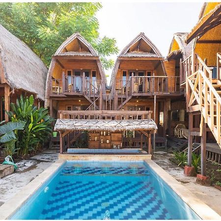 Deep House Bungalows Gili Trawangan Dış mekan fotoğraf