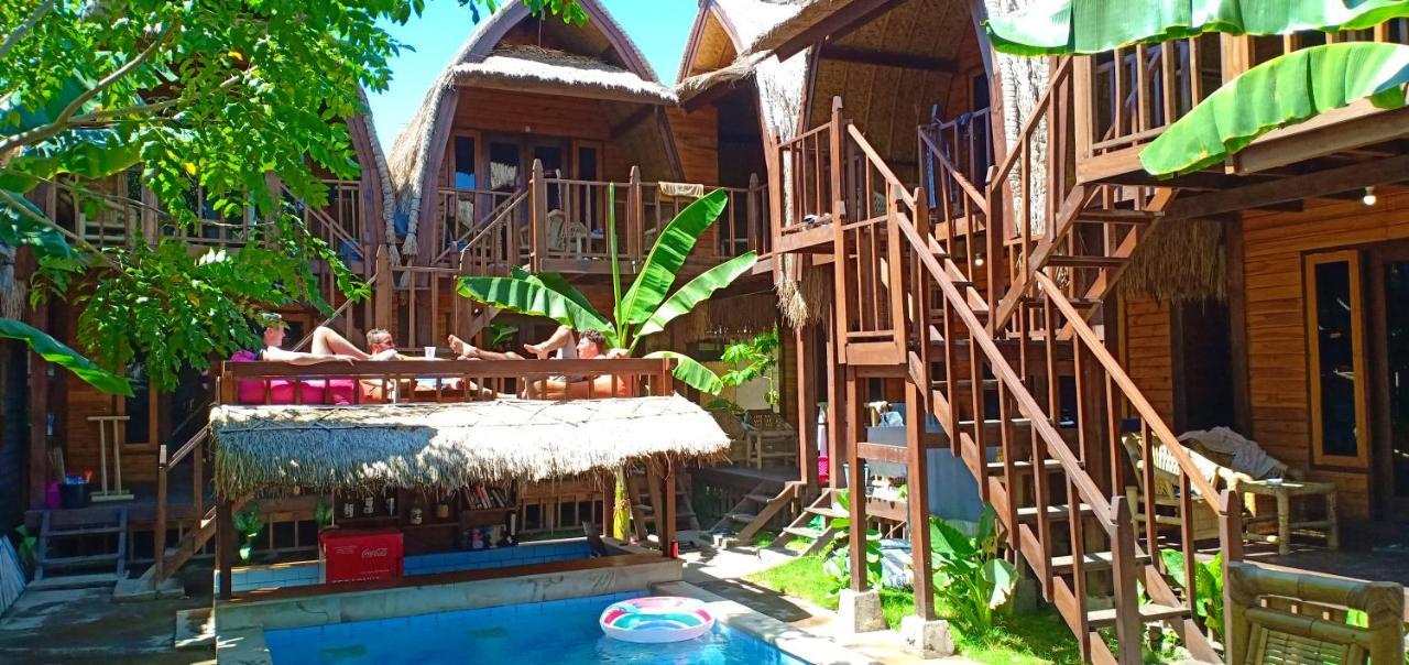 Deep House Bungalows Gili Trawangan Dış mekan fotoğraf